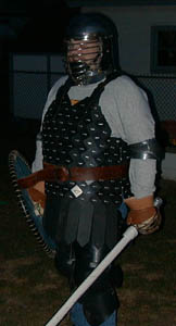 Bodvarr in his first armor.